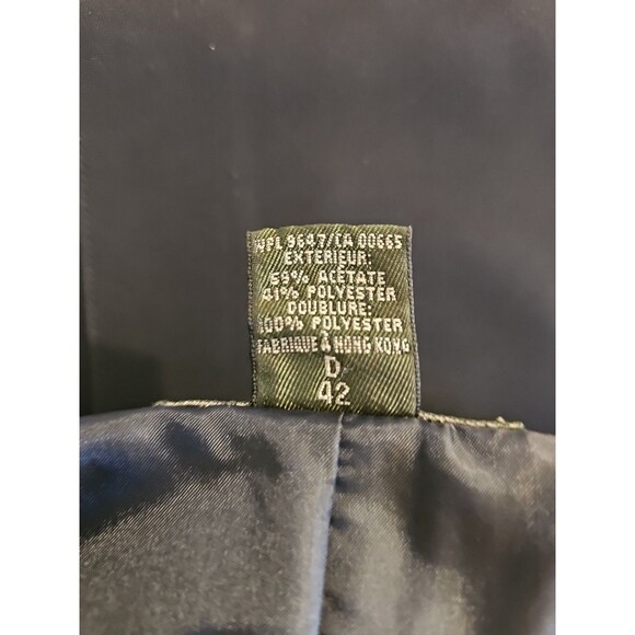 Eddie Bauer Women's Sleeveless Dress Black Size 12 Button Front Pockets Long - Picture 7 of 7